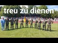 Vereidigung von Bundeswehr Soldaten in Nienhagen - FA/UA-Btl 2 steht bei knapp 37 Grad geschlossen!