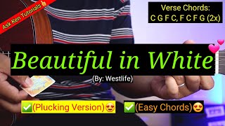 Celebrity Beautiful in White - Shane Filan (Easy Chords)😍 | Plucking Version Tutorial #shopeetagtowin Wealth