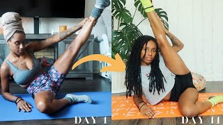 14 Days Of Stretching! Amazing Results!| Flexibility Journey