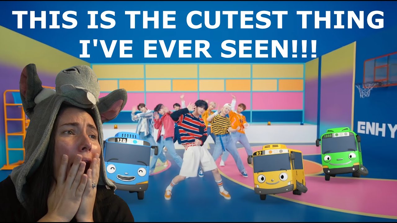 REACTION to ENHYPEN (엔하이픈) X TAYO - HEY TAYO!!!