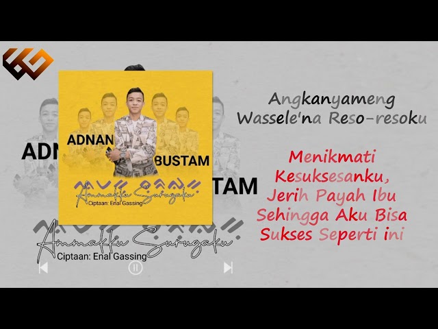 AMMAKKU SURUGAKU - ADNAN BUSTAM (OFFICIAL LYRIC VIDEO) class=