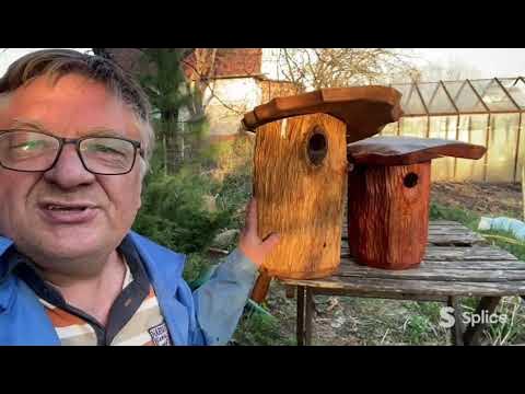 Дуплянки для нужных птиц - YouTube