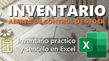 Sistema Sencillo de Inventario en Excel con Control de Stock 🔥 (Fácil y Sin VBA)