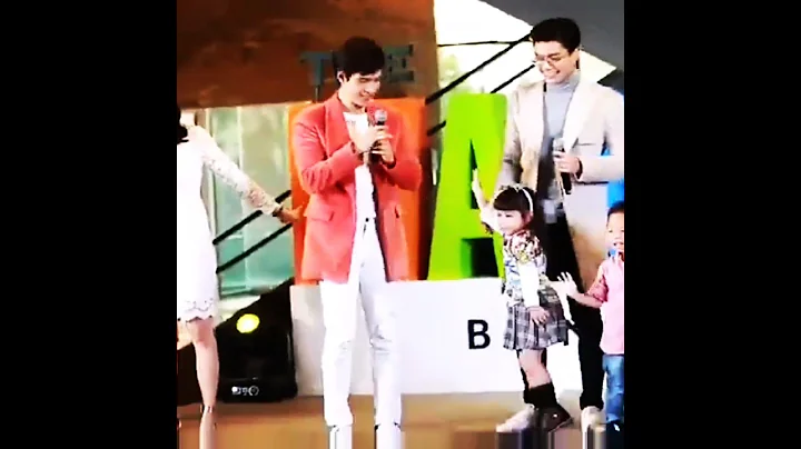 he is cute with childrens always ❤️😘 #filmthanapat #jamfilm