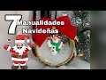 7 IDEAS PARA NAVIDAD🎄Amazing Holiday DIYs/Ideias de artesanato e decoração de Natal