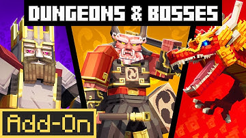 Dungeon and Bosses Add-on | Minecraft Marketplace