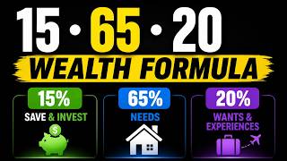 Manage Your Money Like The Top 1% (15-65-20 Rule)