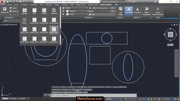 How to Use Hatch to Fill a Shape in AutoCAD- Hatch Shape AutoCAD Tutorial