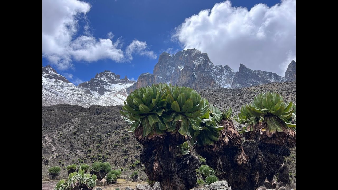 Batian 5199m Mt Kenya Dron Summit CZ