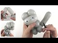 How to make one balloon kitty - step by step tutorial