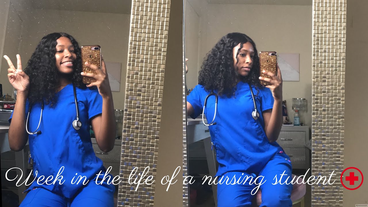 WEEK IN THE LIFE OF A NURSING STUDENT | CLINICALS, CLASS & STUDYING ...