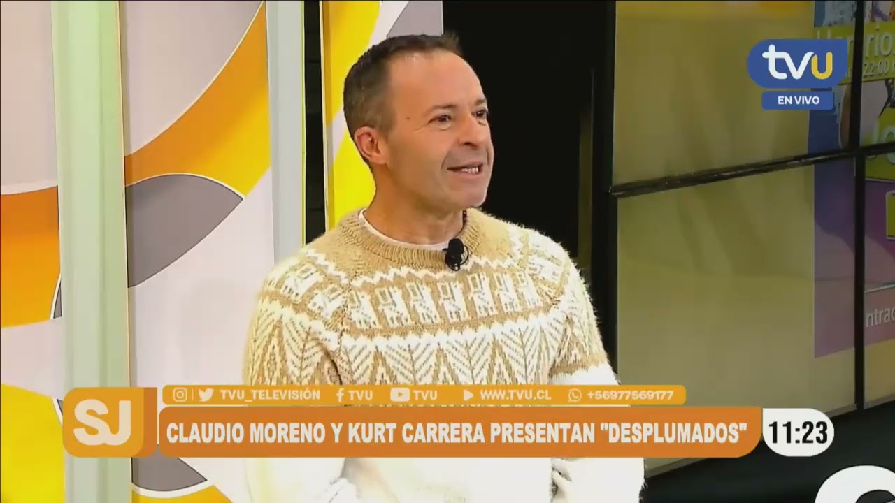 Claudio Moreno y Kurt Carrera presentan show "Desplumados" en Concepción