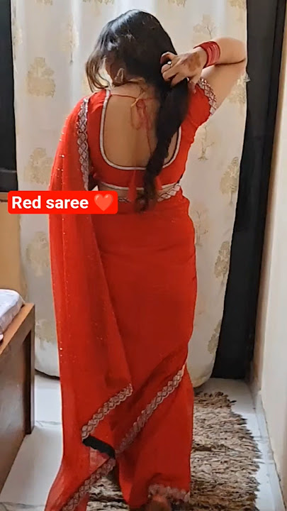 Billo rani|😄❤️Red saree ❤️🤗#shorts #shortvideo #trending #red #billorani #viral#bollywood