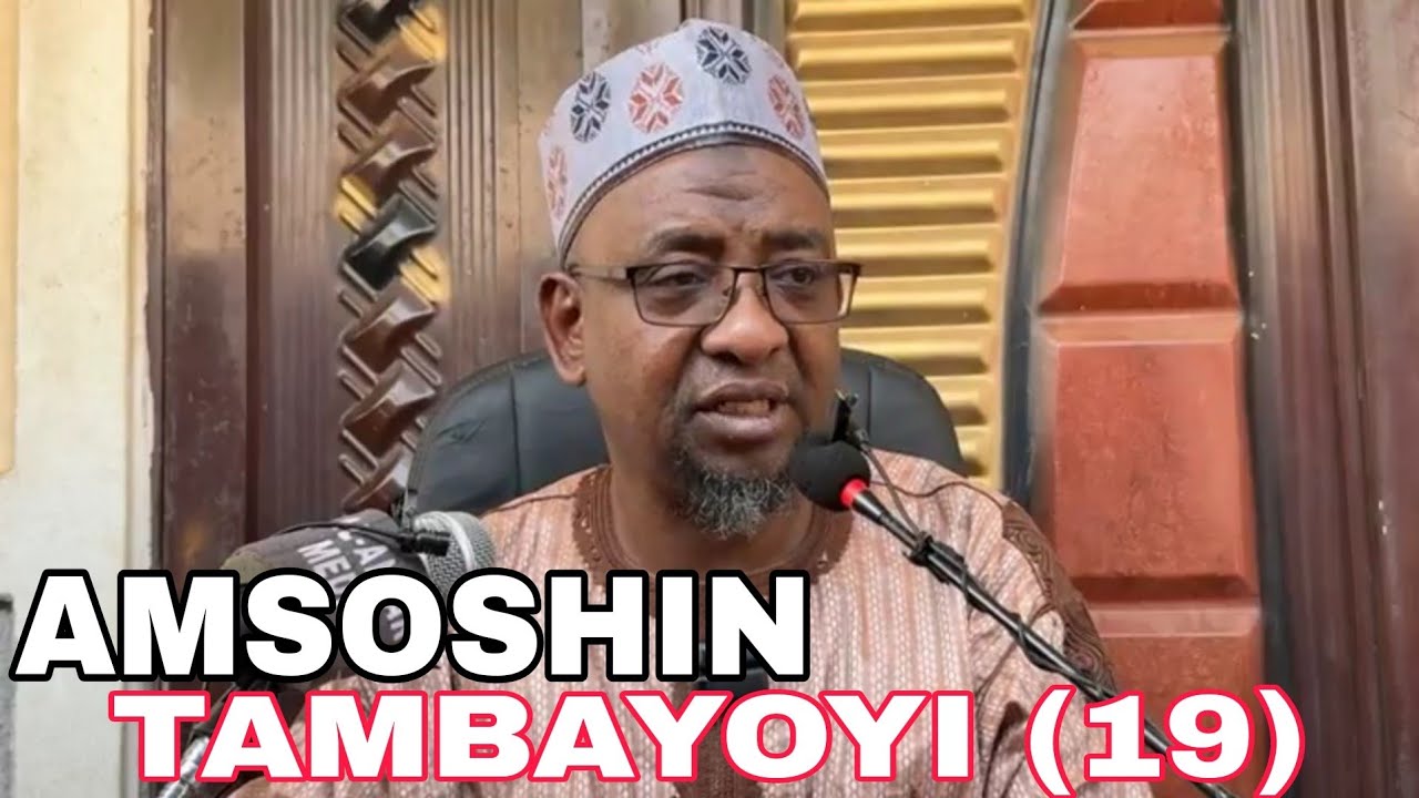 Tambayoyi Da Amsoshin Su (19) Tareda Dr. Abdallah Usman Gadon Kaya (Hafizahullah).