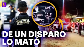 De un disparo un policía dispara y mata a uno de sus compañeros dentro de un bar en San Martín