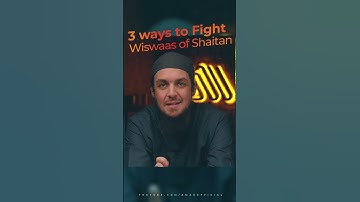 3 ways to fight waswaas! | Ustadh Tim Humble | #amau #timhumble #abdulrahmanhassan