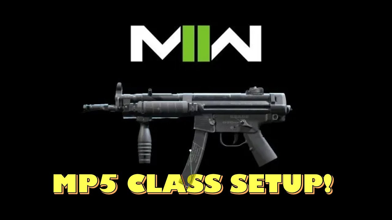 MP5 BEST CLASS SETUP ON MODERN WARFARE 2 (gameplay)