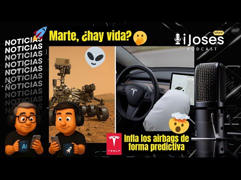 Miniatura de la noticia «¿Vida en Marte? 👽 + Airbags predictivos de Tesla 💥 y mucho más»