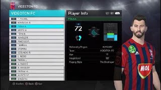 Pes 2018 Attila Fiola Videoton & Hungary Nt