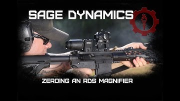 Zeroing an RDS Magnifier