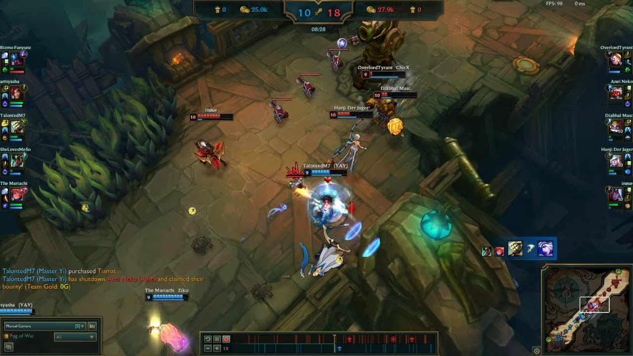 Master Yi Pentakill! BILGEWATER ARAM IS BACK!