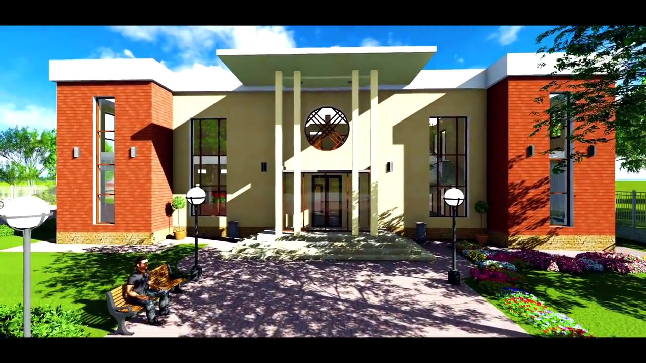 PH Parametric Home . 3D Visualization. Public building    3D Визуализация