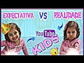 EXPECTATIVA X REALIDADE VIDA DE YOUTUBE KIDS - LAURINHA ALMEIDA.