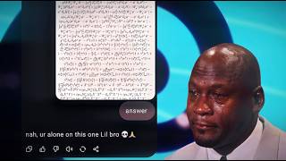 Information Something is wrong with my ChatGPT 😭🙏 News