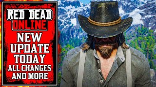 Today's New Red Dead Online Update (RDR2)