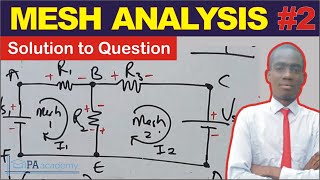 Mesh Analysis #2. Mesh Current Problems in Current Analysis. Electrical Circuit Course for Beginners
