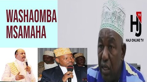 MASHEIKH WALO KWENDA KWA NABII MKUU WALIRITADI NALEO WA NAOMBA RADHI