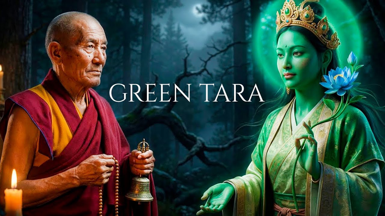 Tibetan Green Tara Mantra | Sacred Buddhist Chant for Peace & Meditation