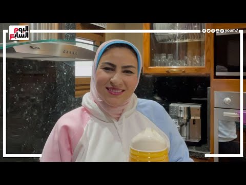 سر تسيح الزبدة الفلاحى لسمنة واستخراج المورتة من مطبخ رانيا النجار