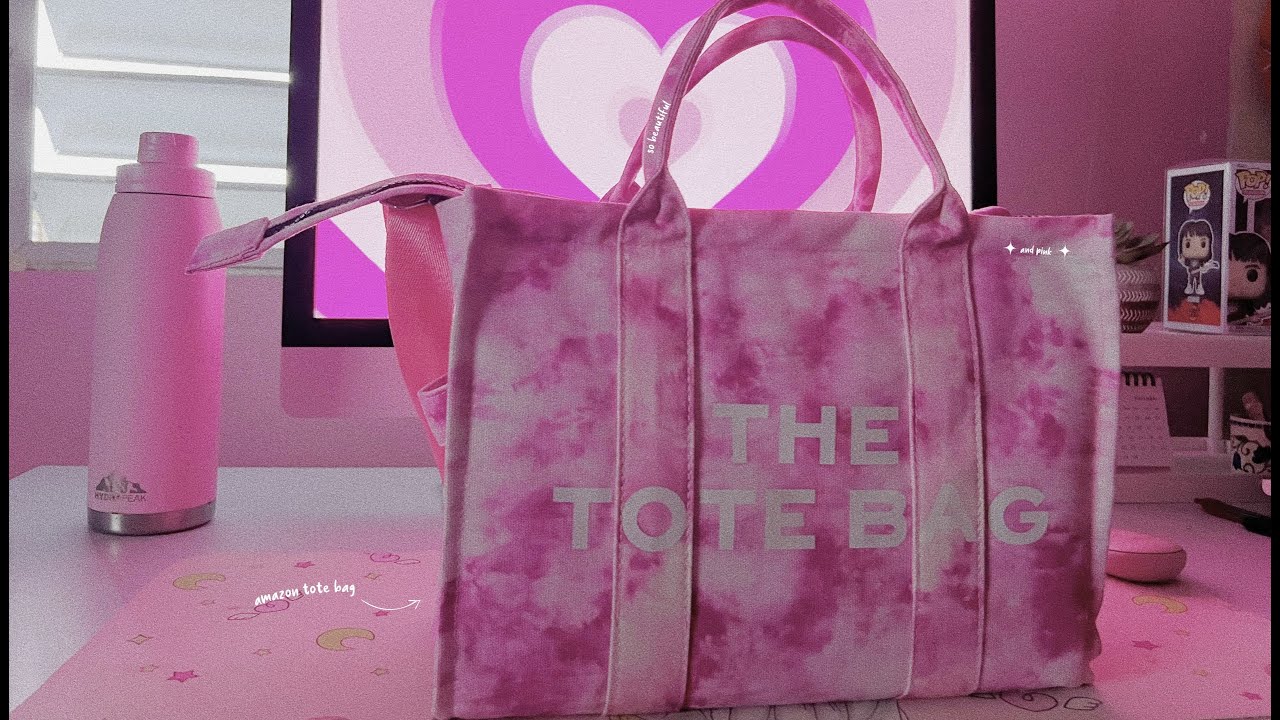 I just love a statement tote! ft @victoriassecret tote! #fyp #unboxing, Tote  Bag