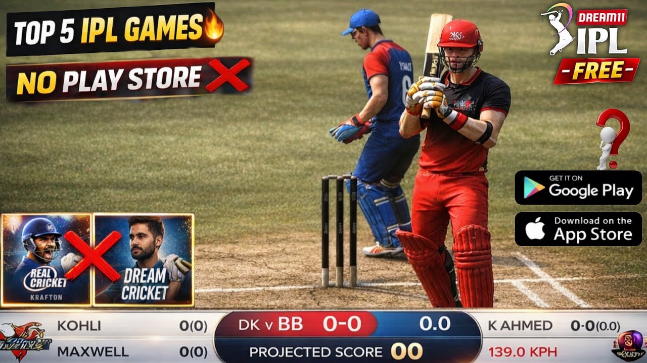 BEST FREE IPL CRICKET GAMES 2026 🤯 | Android & iOS 🔥