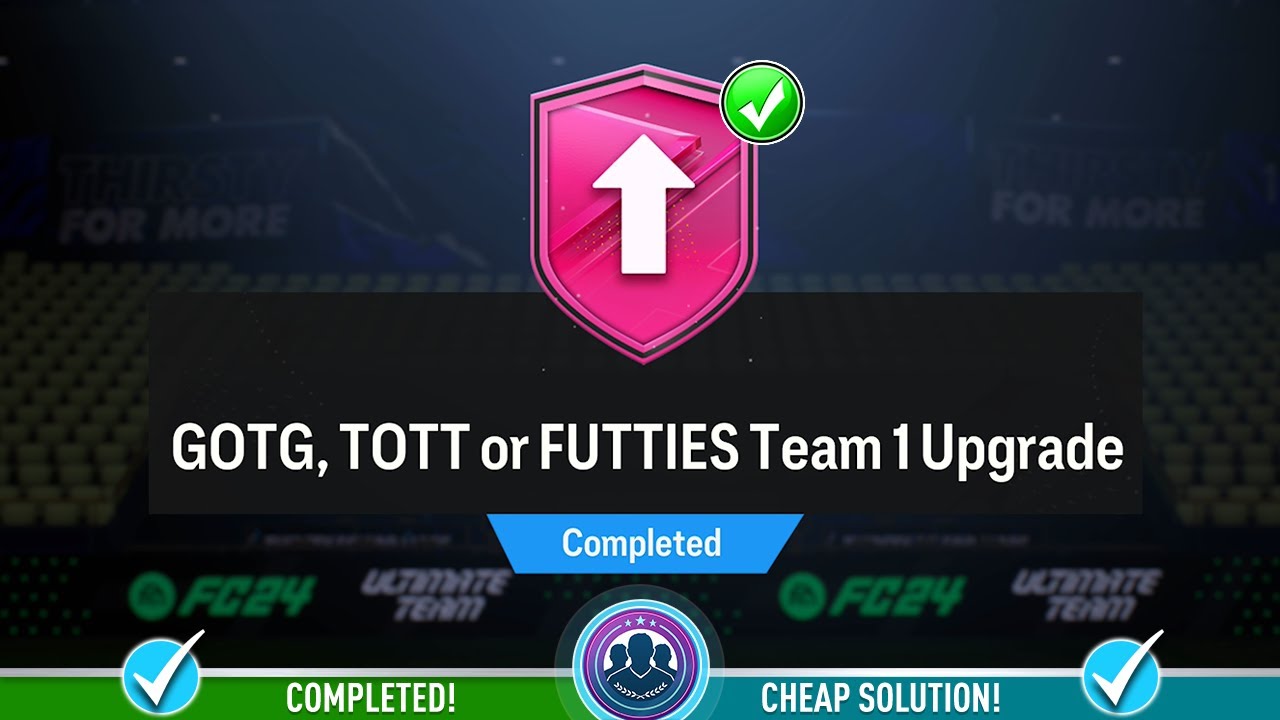 GOTG, TOTT or FUTTIES Team 1 Upgrade SBC Pack Opened! - Cheap Solution & SBC Tips - FC 24