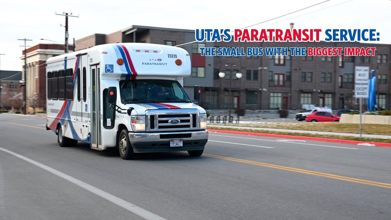 Паратранзитная служба UTA: маленький автобус, оказывающий наибольшее влияние.