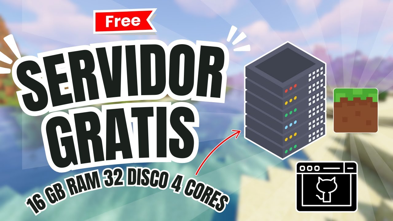CREAR UN SERVIDOR DE MINECRAFT CON GITHUB MSX | 16GB DE RAM GRATIS 2025 ...
