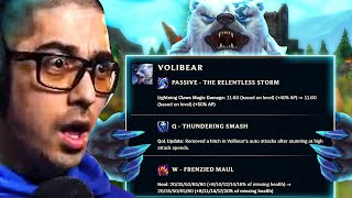 Volibear is BACK, new buffs feeling good