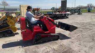 AGT SDA-140T Track Type Mini Crawler Loader Selling at Auction