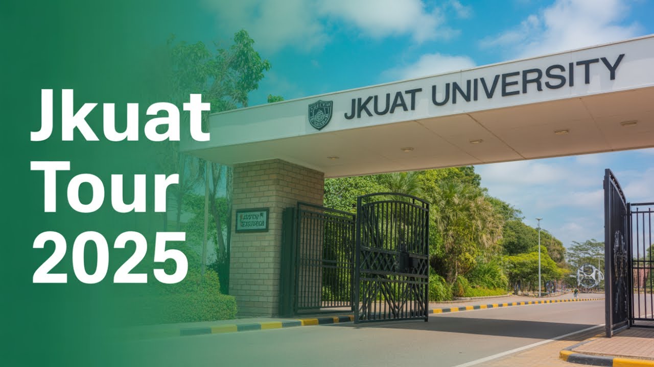 JKUAT Main Campus Ride | Jomo Kenyatta University Juja 4K HDR Tour