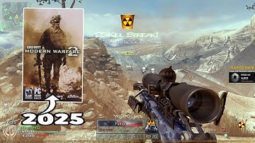MW2 In 2025 Is EASY:INSANE "50CAL & MP5K RED DOT" ON AFGHAN TDM!