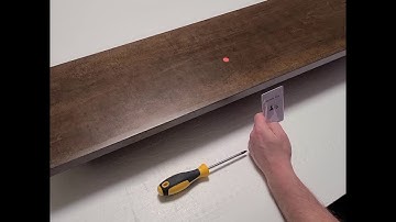 How to make a hinge adjustment on a Tactical Trap shelf