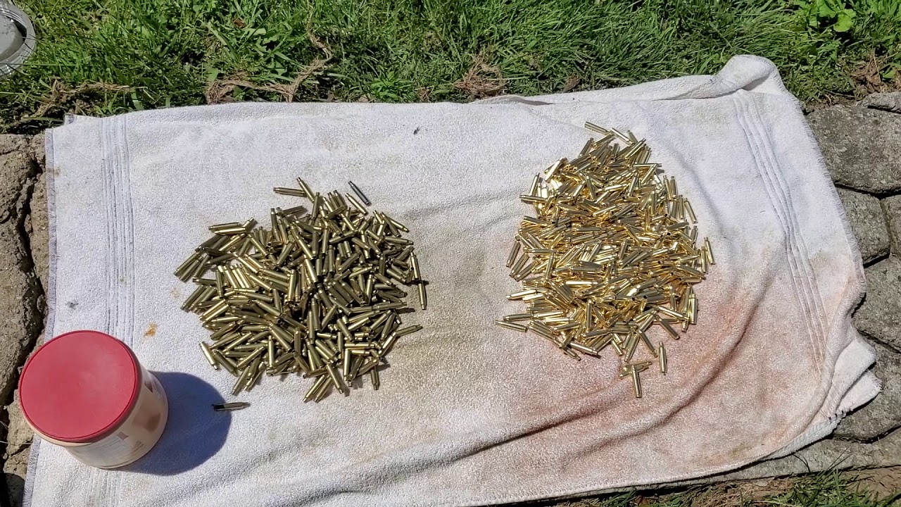 Brass tumbling. Lemi Shine, or no Lemi Shine? YouTube