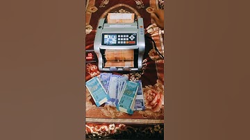 💸₹200 Note Count in 💰 Money Counting Machine #shorts #reels #asmr