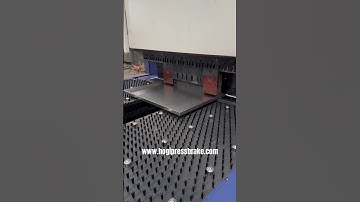 HOGI Flexible bending center Automatic panel bender Sucker type 1000mm#panelbender #bendingmachine