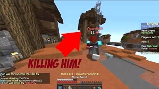 KILLING AN ADMIN - Hypixel SKYWARS Click please