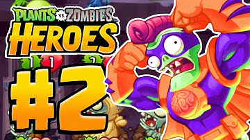 ZOMBIE HQ UNLOCKED | Plants Vs Zombies Heroes Gameplay Walkthrough Part 2 (New PVZ Heroes Ep 2)
