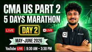 CMA US Part 2 Revision Marathon | 5 Days YouTube LIVE | May /June 2026| ArivuPro