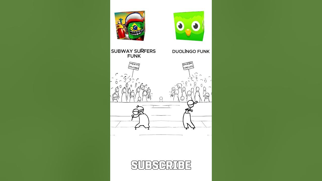 DUOLINGO FUNK vs SUBWAY SURFERS FUNK
